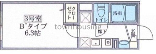 リーリオ堀切の物件間取画像